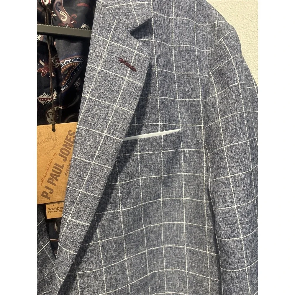 PAUL JONES‎ Mens Casual Sport Coats Two Buttons Lightweight Blazer XL